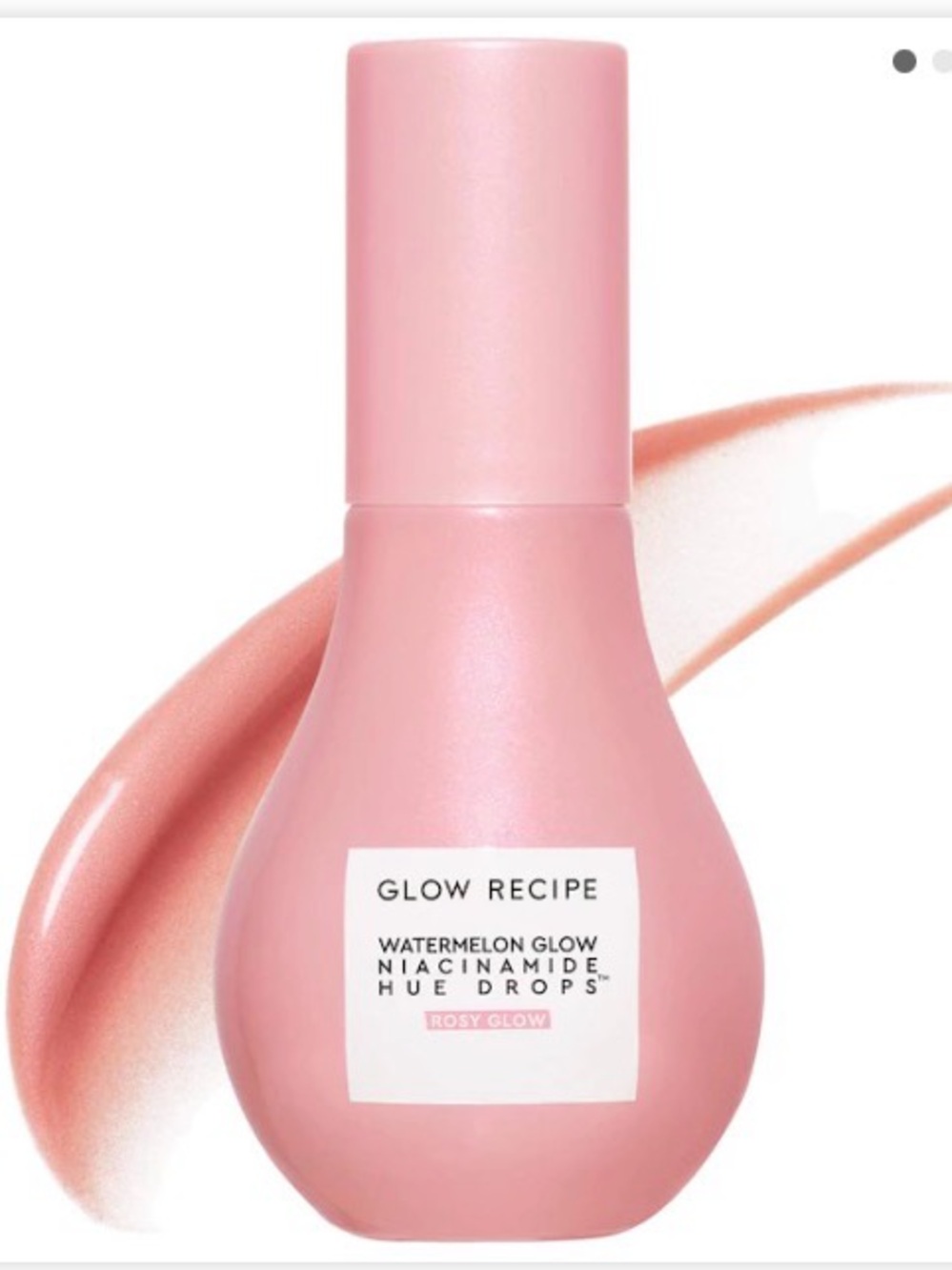 Glow Recipe Watermelon Glow Niacinamide Hue Drops - Pink Rosy Glow